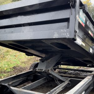 2017 Dump Trailer With Ramps 7 X 14  14,K