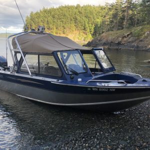 Aluminum Outboard Boat Duckworth 21FT